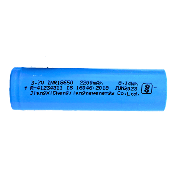 3.7volt lithium-ion battery (2200 mAh) model-18650