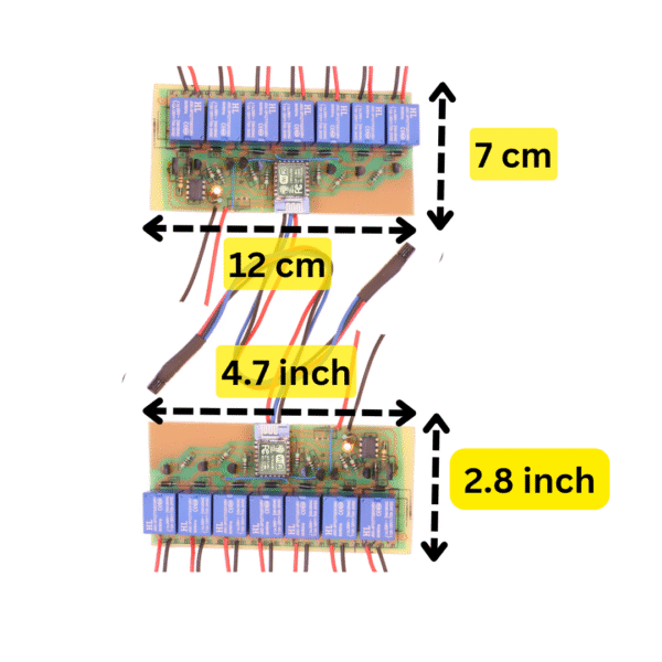 Digital switch board controller, easily operated by remote and mobile, with wifi - Image 4