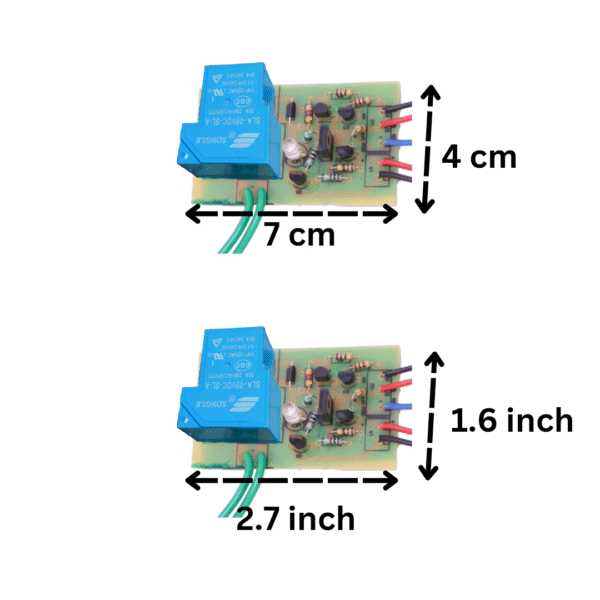 Automatic motor controller, empty water tank motor on, full tank motor off automatic - Image 3