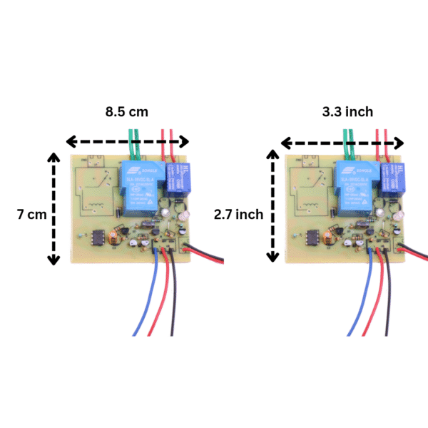 Automatic motor controller, empty water tank motor on, full tank motor off automatic - Image 3