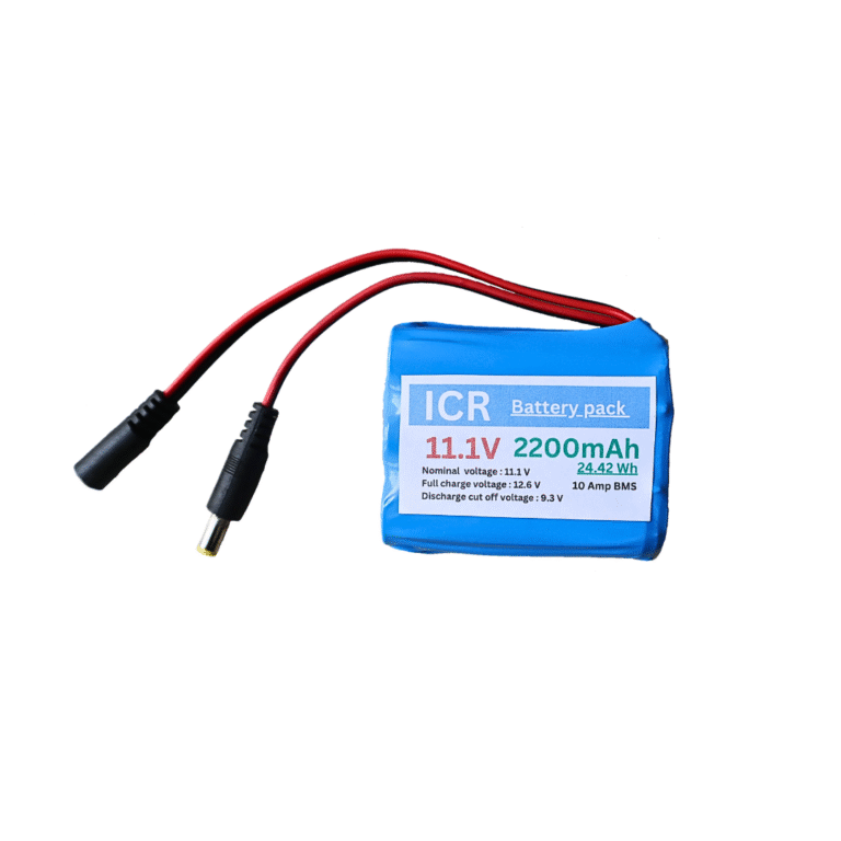 12 Volt 2200 mAh Rechargeable Lithium-ion Battery, for WiFi Router,Project,Mini Inverter, high Efficiency Long Lasting