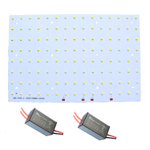 120 watt led with driver (worm light) golden yellow light.