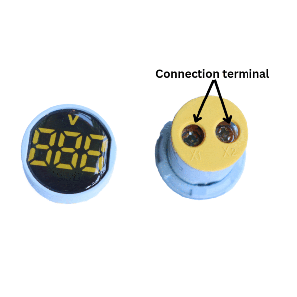 Digital volt meter round - Image 3