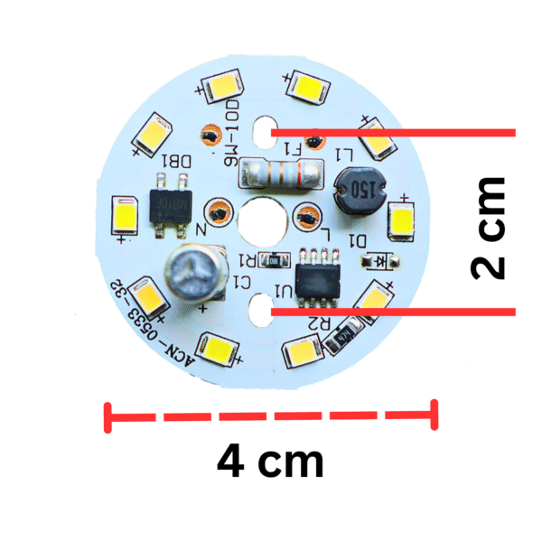 9 watt DOB mcpcb (white light ) high efficiency long lasting - Image 4