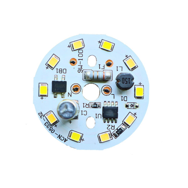 9 watt DOB mcpcb (white light ) high efficiency long lasting