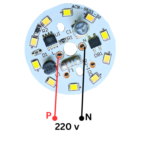 9 watt DOB mcpcb (white light ) high efficiency long lasting - Image 2