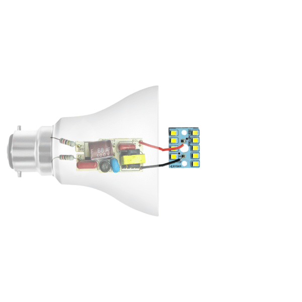 9 watt syska orginal mcpcb (white light ) high efficiency long lasting. - Image 3