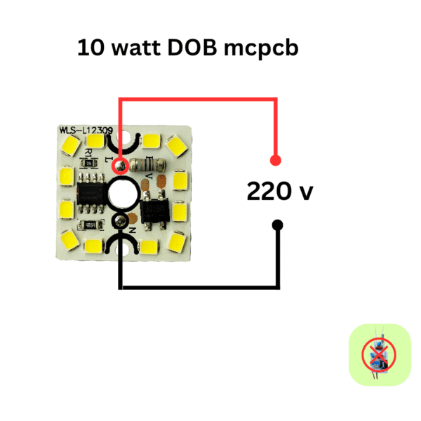 10 watt DOB mcpcb (white light ) high efficiency long lasting - Image 2