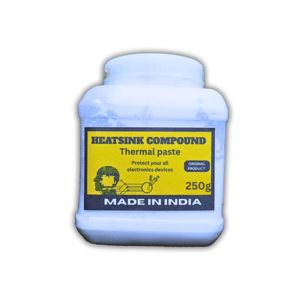 Heatsink Compounds Thermal Grease Paste, for Use in Coolers Heat Sink, CPU and Chipsets, Graphics Card, LED, IC, GPU, VGA, PC Processor, etc. (white, 250g)